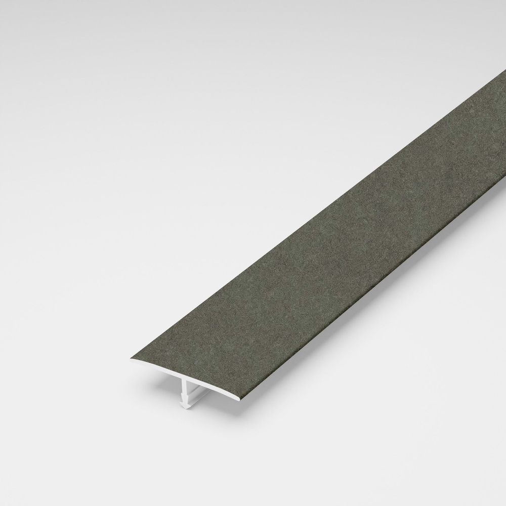 Т - порог напольный , порожек для нопольных покрытий , 30 мм х 1350 мм , бетон тёмный  #1