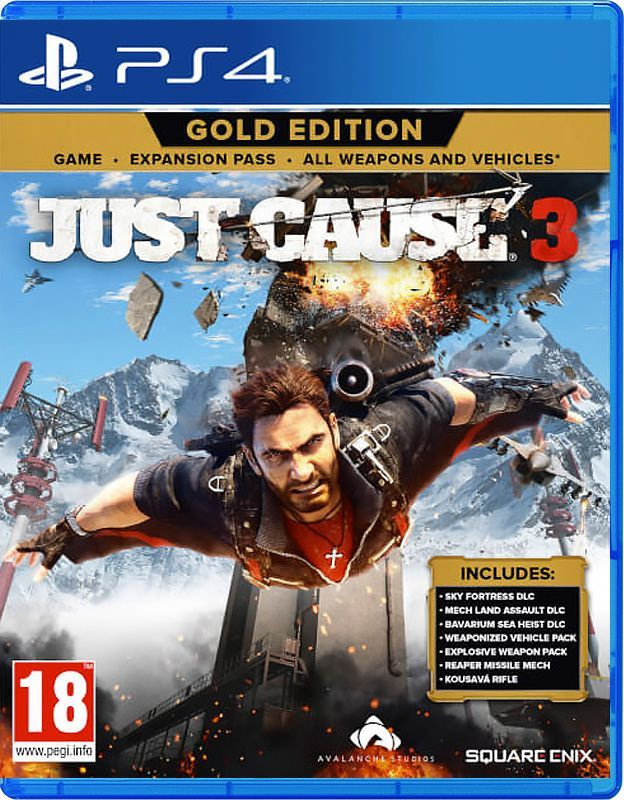 Игра Just Cause 3 Золотое издание Gold Edition (PlayStation 4, Английская версия)  #1