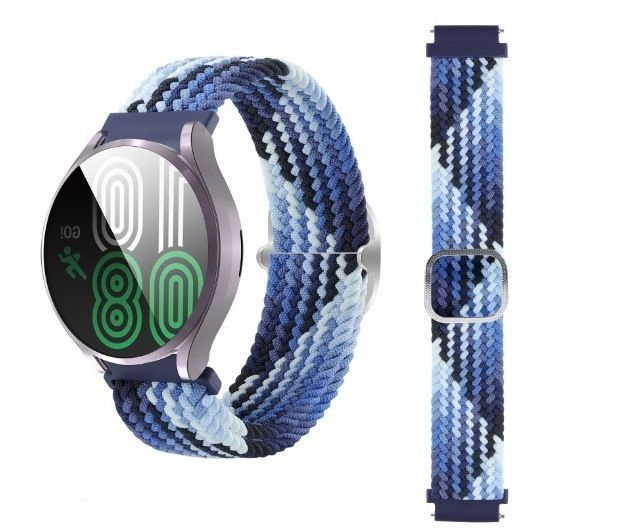 Плетеный нейлоновый ремешок для часов Samsung Galaxy Watch 3 45 мм/huawei watch GT2 46 мм/Gear S3, Amazfit #1