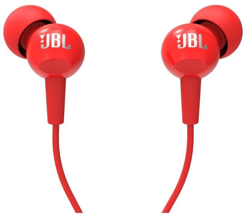 Наушники JBL C100SI, красный #1