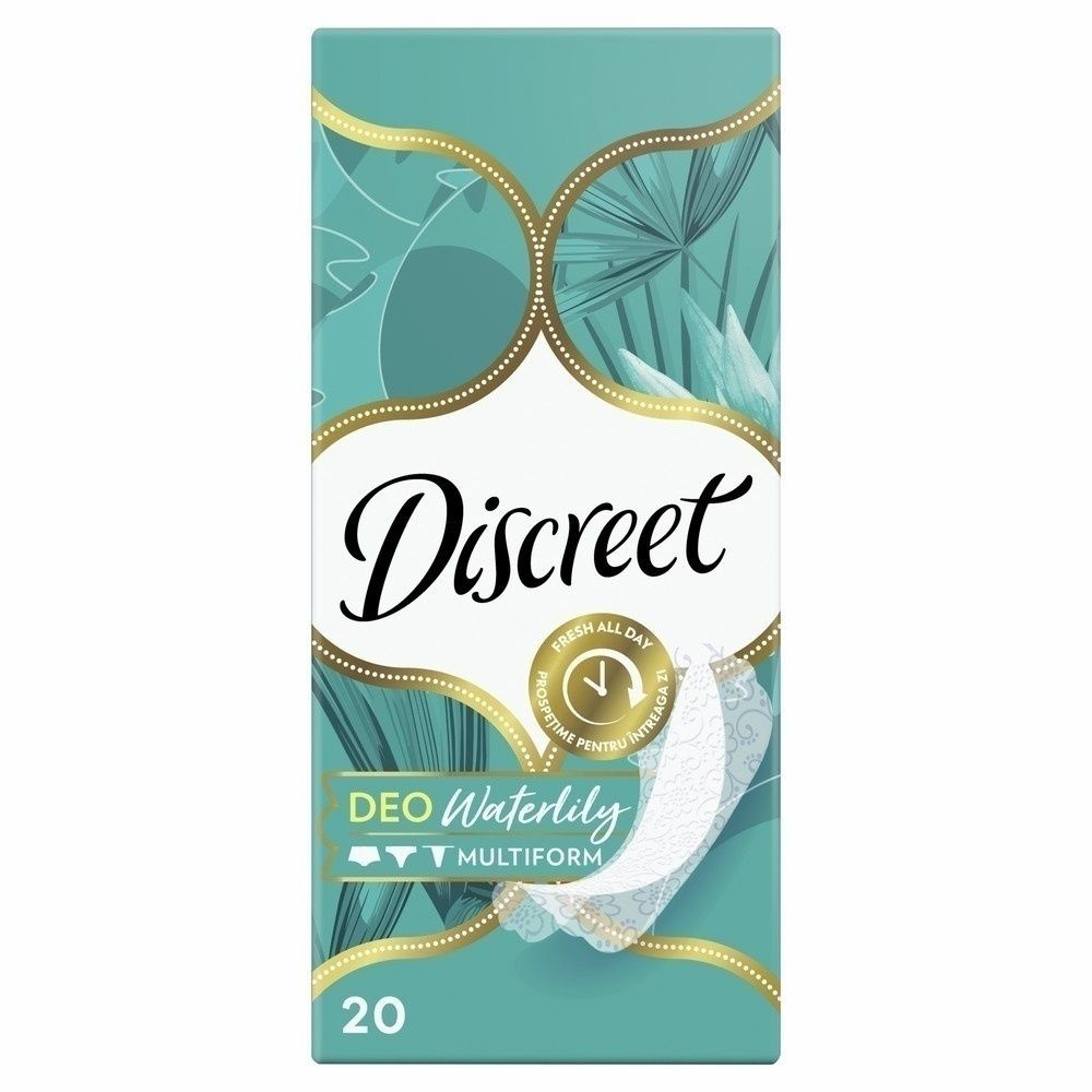 Гигиенические прокладки Discreet женские Deo Water Lily Multiform Single, 20 шт (83744376)  #1