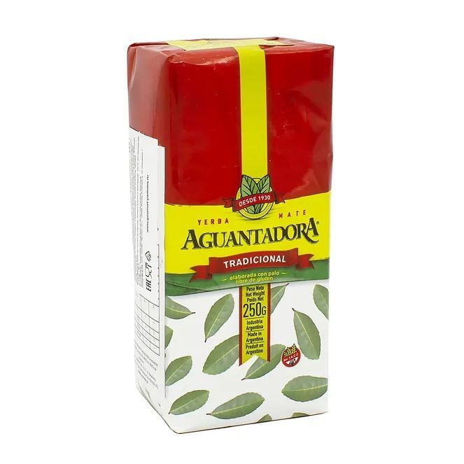 Чай йерба мате Aguantadora Tradicional, аргентинский классический матэ ...