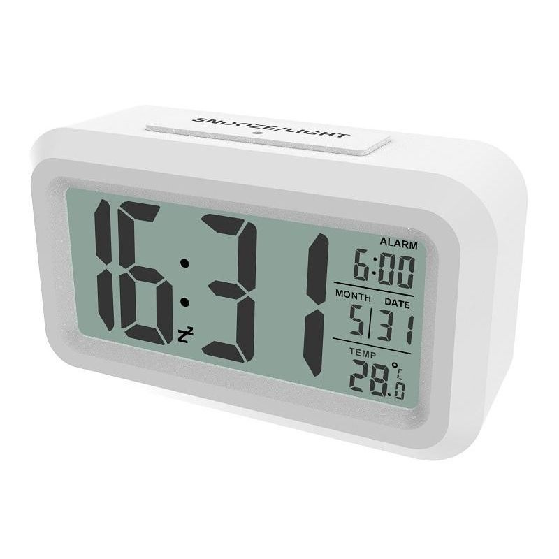 Часы-будильник Ritmix CAT-100 White #1