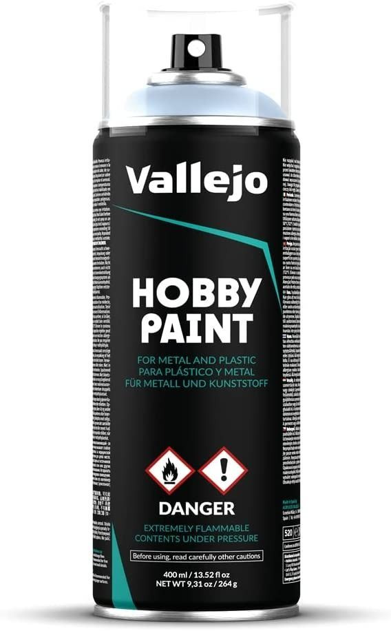 Аэрозольная грунтовка Vallejo серии Aerosol - Silver 28021 (400 мл) #1