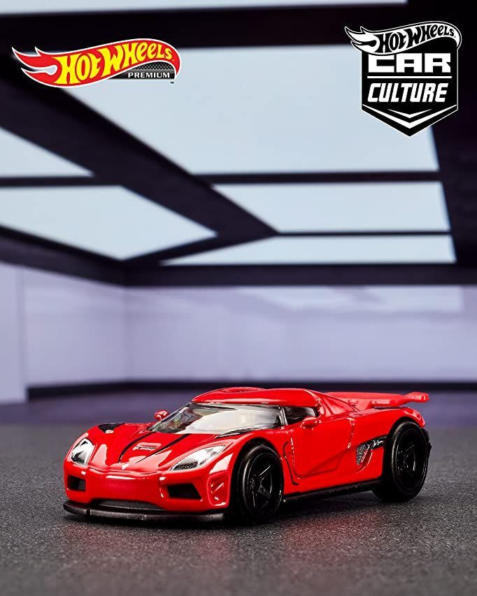 Машинка коллекционная Mattel Hot Wheels Premium Car Culture: FPY86 KOENIGSEGG AGERA R  #1