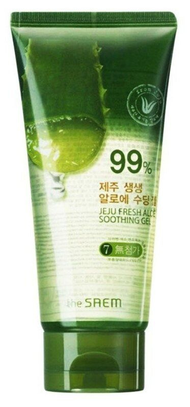 Универсальный гель для лица THE SAEM Aloe Jeju Fresh алоэ 99%, 120 мл #1