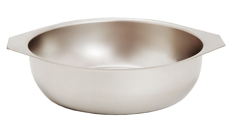 Тарелка глубокая Амет Классика нержавеющая сталь серебристый диаметр 16см 0.8л, 1шт / посуда для первых #1