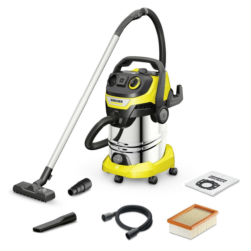 Karcher Бытовой пылесос WD 6 P S, желтый #1