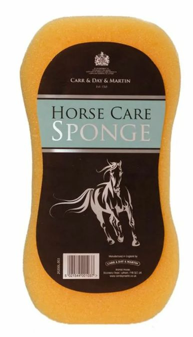 Губка для мытья лошади / Horse Care Sponge CDM #1