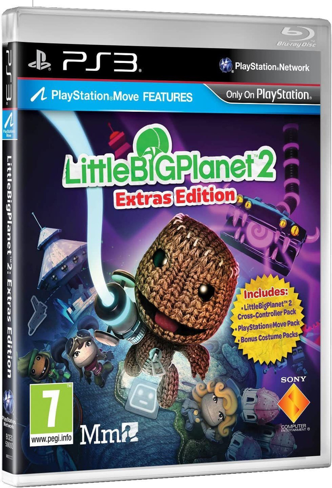 Игра LittleBigPlanet 2: Extras Edition (Расширенное издание) (PlayStation 3, Русская версия)  #1