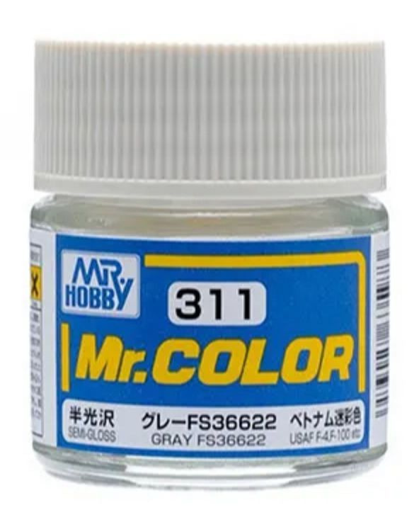 Mr.Color Краска акриловая Серый FS36622, 10мл #1