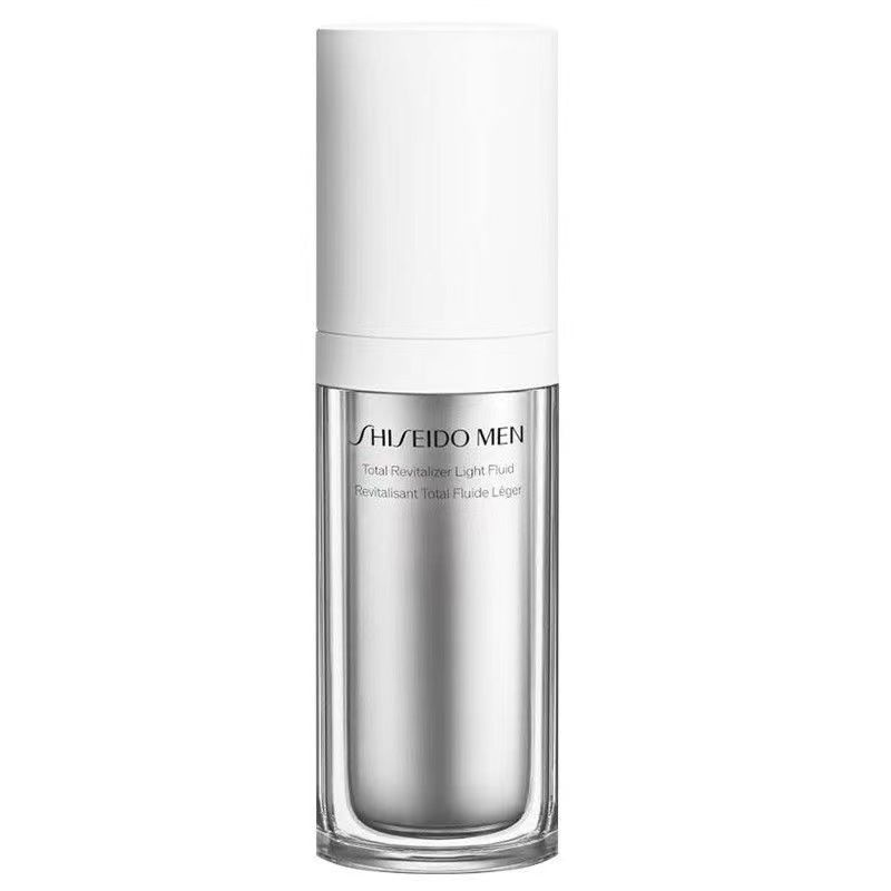 SHISEIDO Комплексный омолаживающий флюид для лица MEN TOTAL REVITALIZER LIGHT FLUID, 70 мл  #1