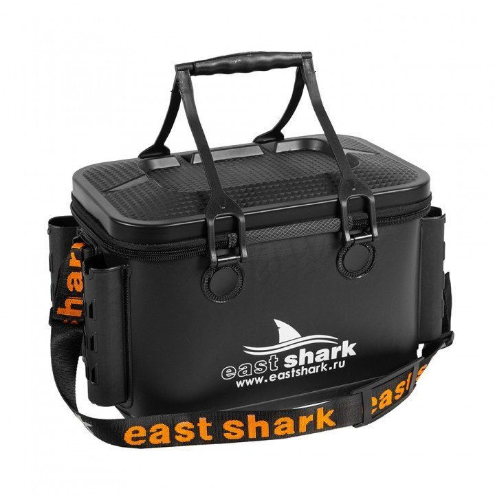 Ящик EastShark рыболовный с держателями удилищ JD-402626-L, 40x26x26 см  #1