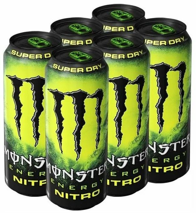 Вlack Monster Nitro Can/ Монстр Нитро Кэн 500 мл * 6 шт (Ирландия) #1