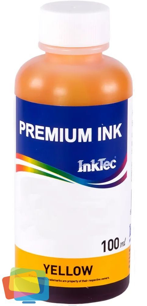 Чернила для HP INKTEC H5088-100MY, водные, Yellow (желтые), 100 мл #1