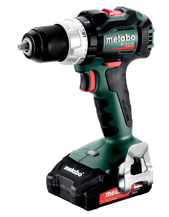 Дрель-шуруповерт аккумуляторная Metabo BS 18 LT BL (602325550) #1