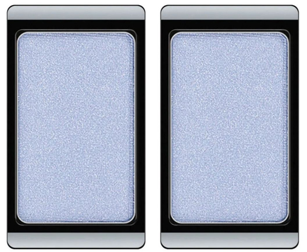 ARTDECO Тени для век перламутровые Eyeshadow, №75 pearly light blue, 2 шт #1