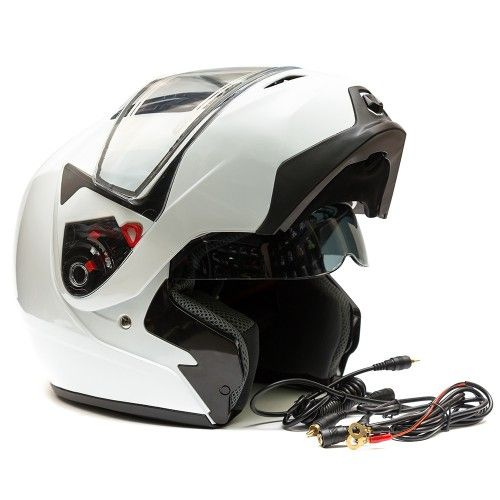 Шлем для снегохода GSB G-339 WHITE GLOSSY (ЭП) #1