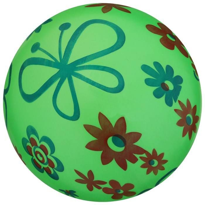 Мяч детский "Цветы", диаметр 22 см, в ассортименте, 1 шт. #1