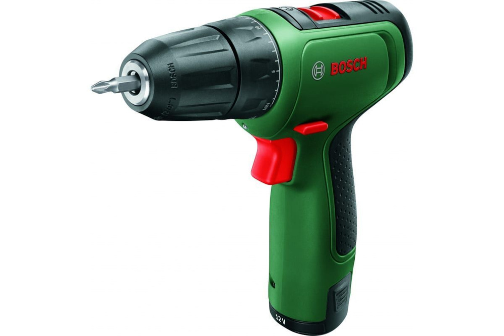 Дрель-шуруповерт Bosch EasyDrill 1200 аккумуляторная в кейсе. Товар уцененный  #1