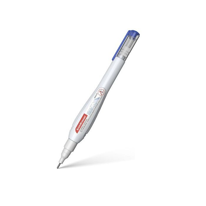Ручка-корректор ErichKrause Arctic White, 10 мл, с металлическим наконечником, 2 штуки  #1
