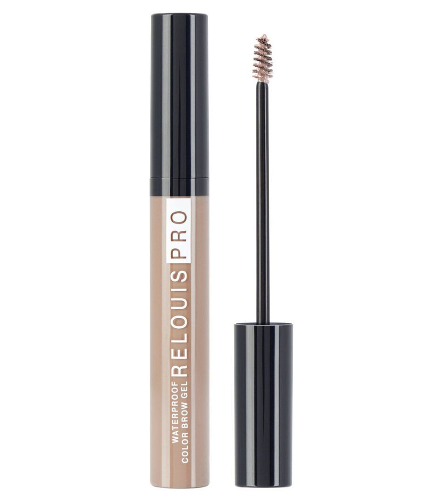 Relouis Гель для бровей водостойкий оттеночный RELOUIS PRO Waterproof Color Brow Gel тон:01 Blonde  #1