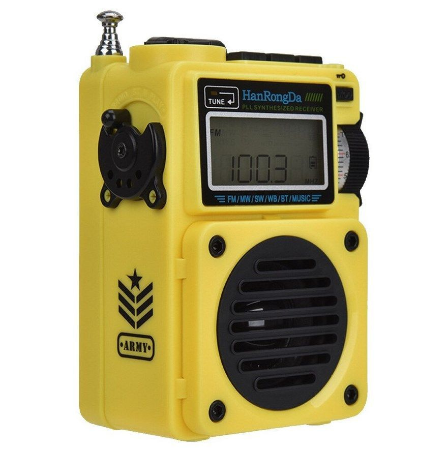 Радиоприемник,HRD-701, поддержка воспроизведения TF-карт, 1000 мАч  #1