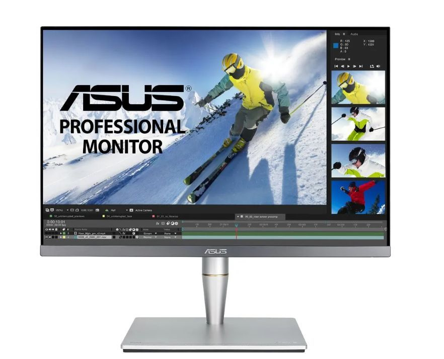 ASUS 24" Монитор 90LM04B0-B01370, черный #1