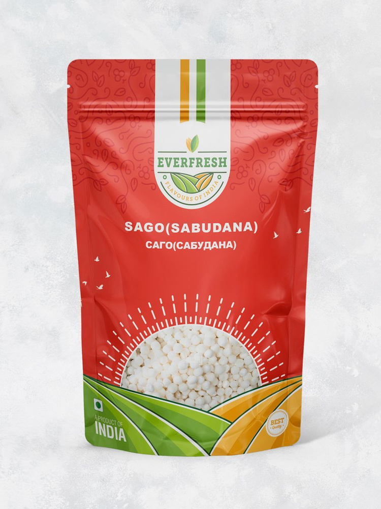 Саго Сабудана (Sago Sabudana) Everfresh, 500 г #1