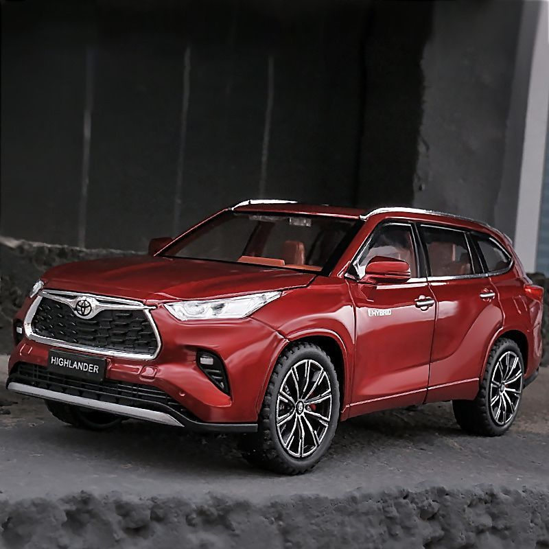 Коллекционная модель Toyota Highlander Hybrid 1:24 (металл,свет,звук)  #1