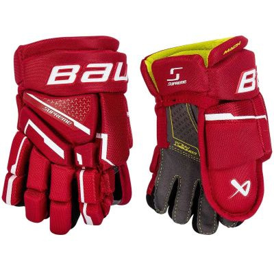 Перчатки BAUER SUPREME MACH YTH (RED 8") #1