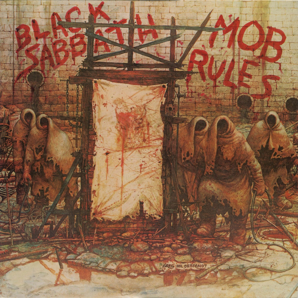 Black Sabbath - Mob Rules виниловая пластинка #1