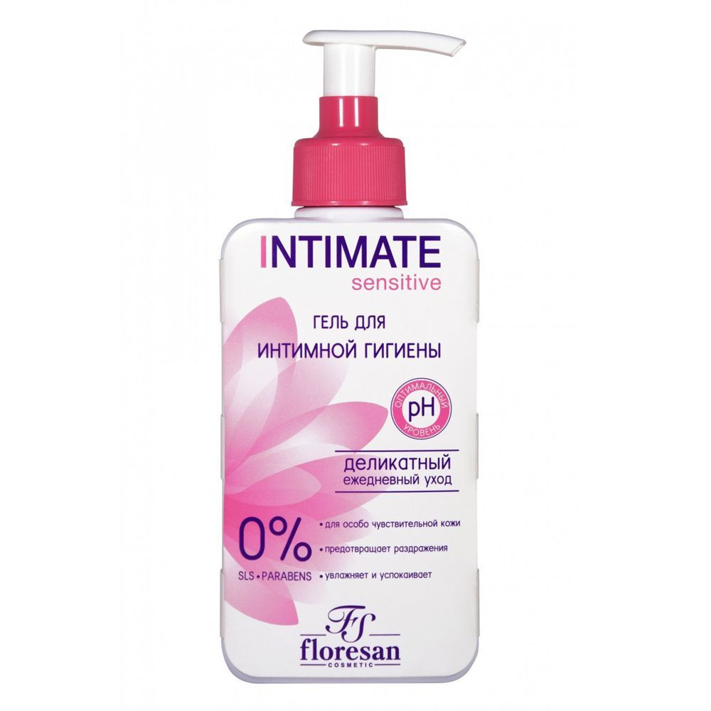 Флоресан intimate гель для интимной гигиены деликатный sensitive 250 мл, 1шт  #1