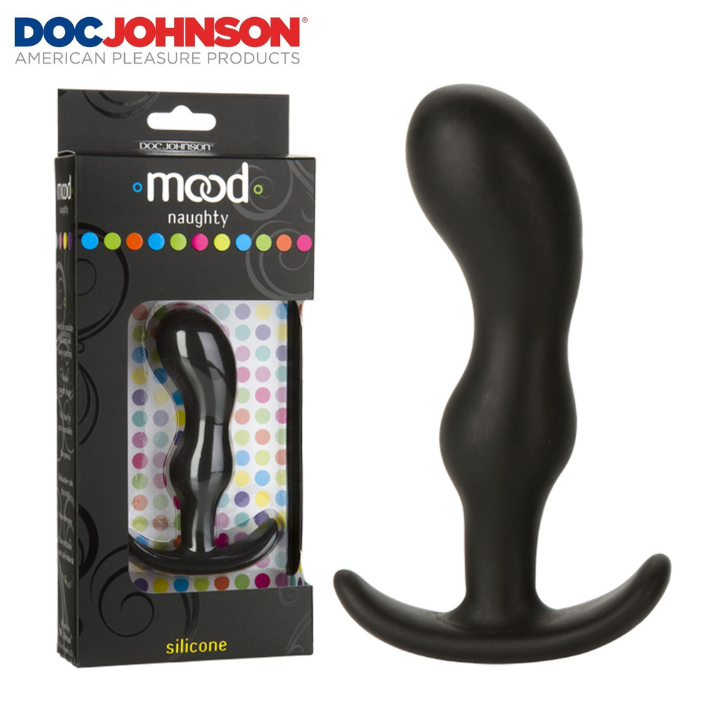 Doc Johnson Анальная пробка MOOD NAUGHTY-2 MEDIUM (9.8 х 2.5 см) #1