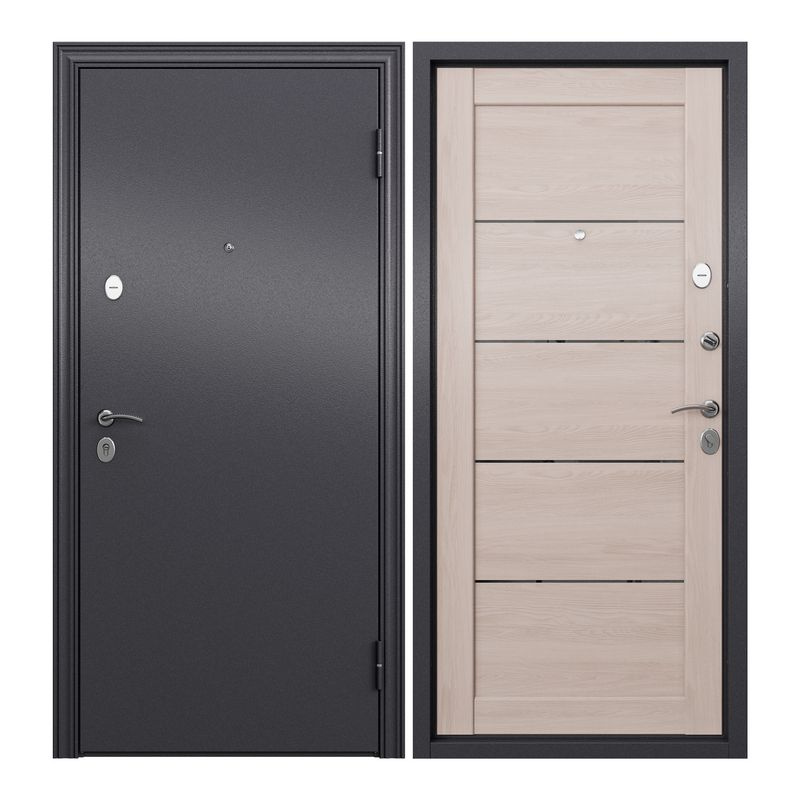 Дверь входная Torex для квартиры металлическая Flat-XL, 950х2050 открывание вправо, тепло-шумоизоляция, #1