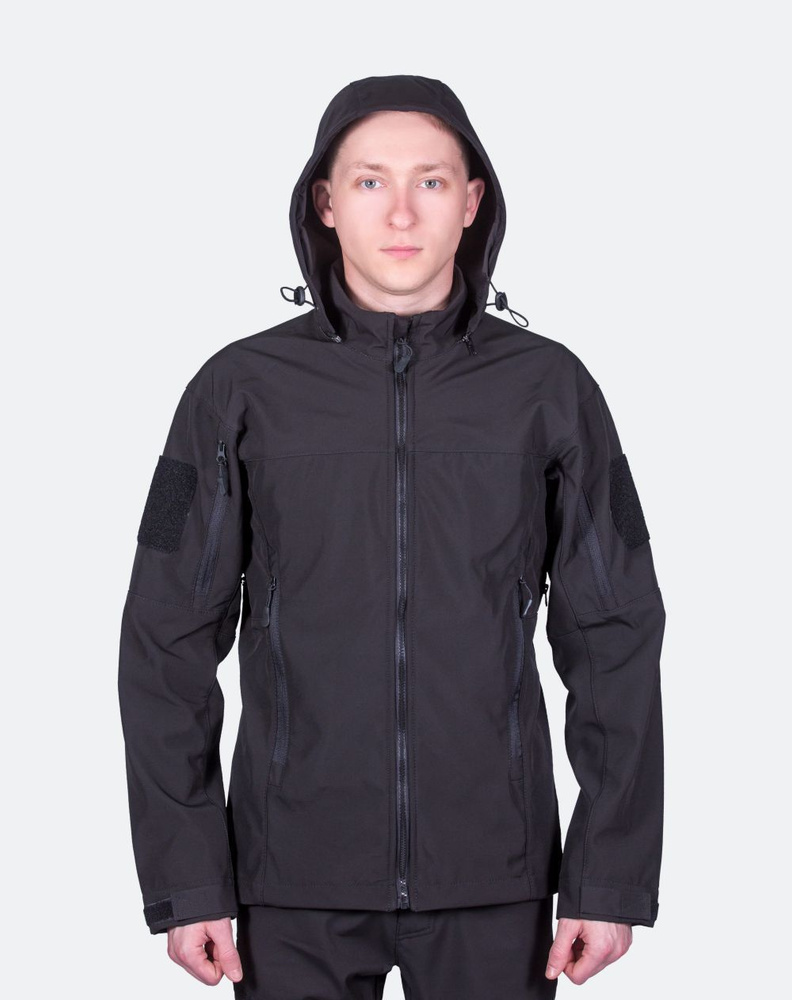 Куртка ветровлагозащитная Сфинкс MAGELLAN, черный #1