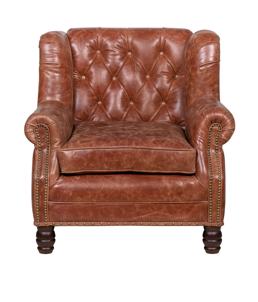 Кресло из натуральной кожи Mak-interior Marrone #1