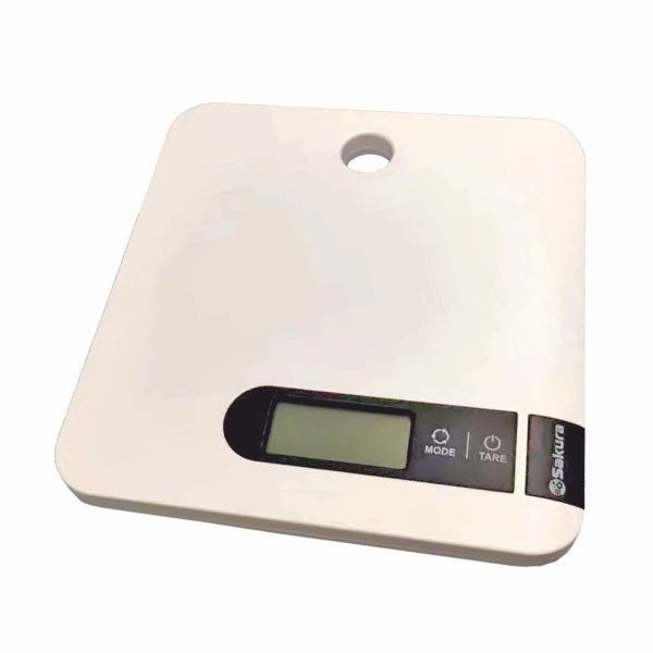 Sakura Электронные кухонные весы Весы электронные Sakura SA-6051, белый  #1