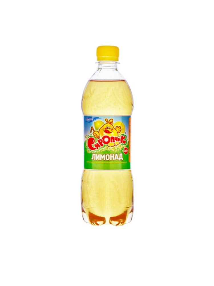 Газированная вода Сиропчик Лимонад, 0,6 л упаковка 12 штук  #1