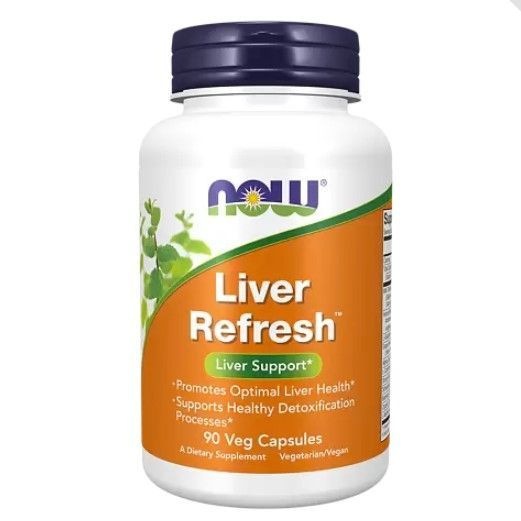 NOW Liver Refresh, комплекс для поддержания здоровья печени (771 мг)  #1