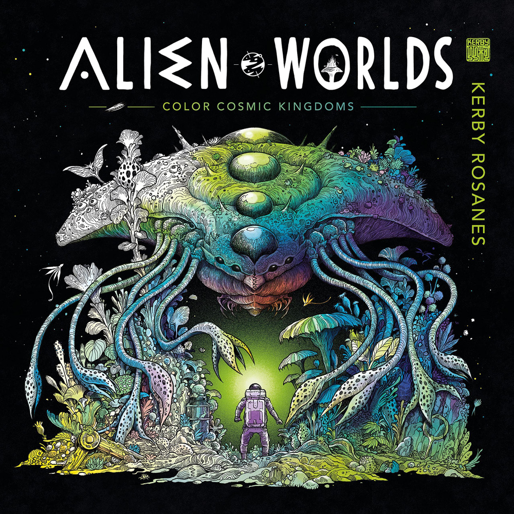 Alien Worlds: Color Cosmic Kingdoms #1