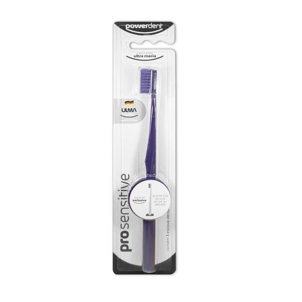 Powerdent Зубная щетка ортодонтическая, фиолетовая / Зубная щетка для брекетов  #1