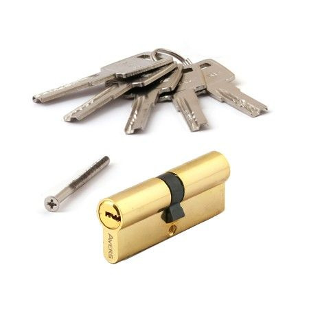 Цилиндр для замка (ключ/ключ), золото #1
