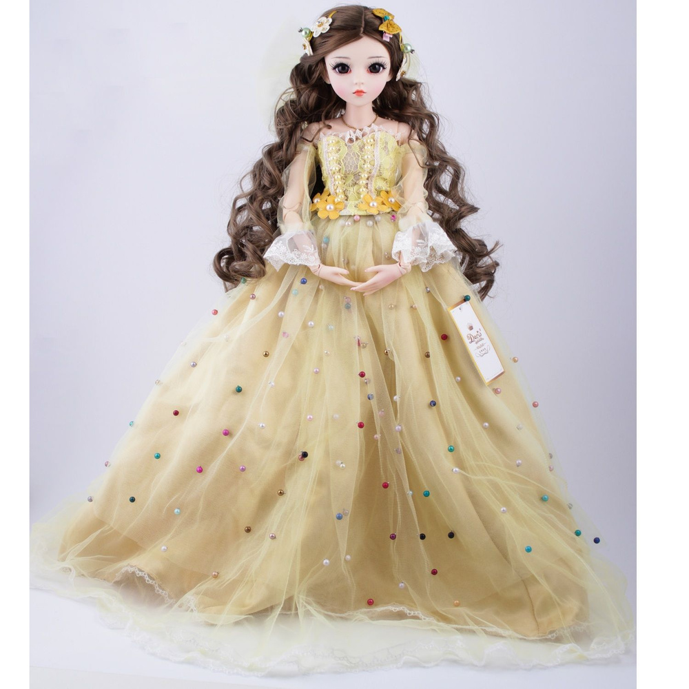 Doris Шарнирная BJD кукла Дорис с базовым мейком - Рассвет (60см) (Doris Sunshine Doll 60 sm)  #1