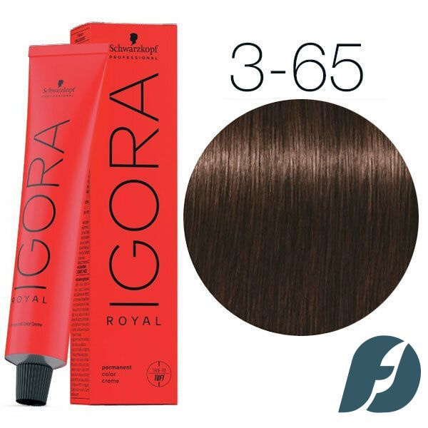 Schwarzkopf Professional Igora Royal 3-65 Крем-краска для волос, 60мл #1