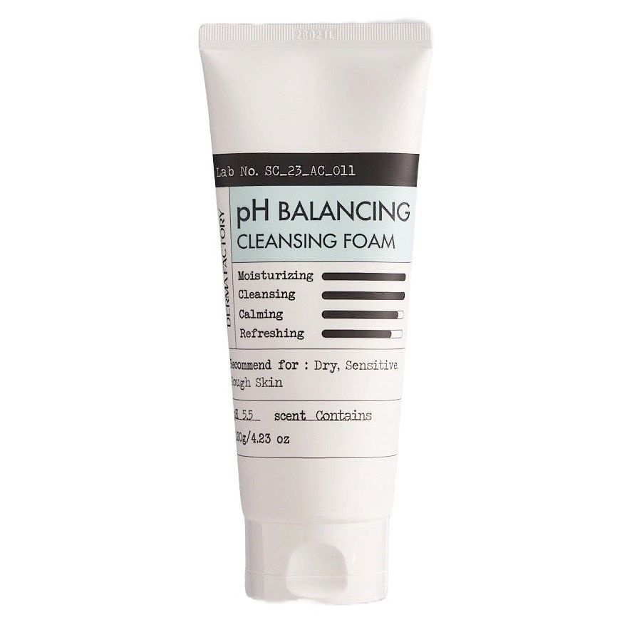 Низкокислотная пенка для умывания DERMA FACTORY pH Balancing Cleansing Foam 120мл  #1