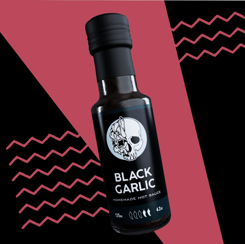 Соус острый Napalm Farm Black Garlic Чёрный чеснок (Напалм Фарм) #1