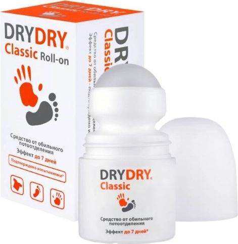 Dry Dry / Драй Драй Дезодорант Classic Roll-on средство от обильного потоотделения 35мл / антиперспирант #1