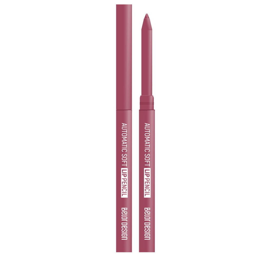 Карандаш для губ Belor Design Automatic soft lippencil, механический, тон: 207 cherry  #1