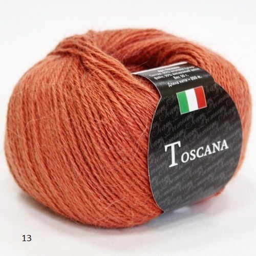 Пряжа Seam Toscana 13 Сеам Тоскана, 65% альпака суперфайн 35% вискозный шёлк, 50 г, 200 м, 1 моток  #1